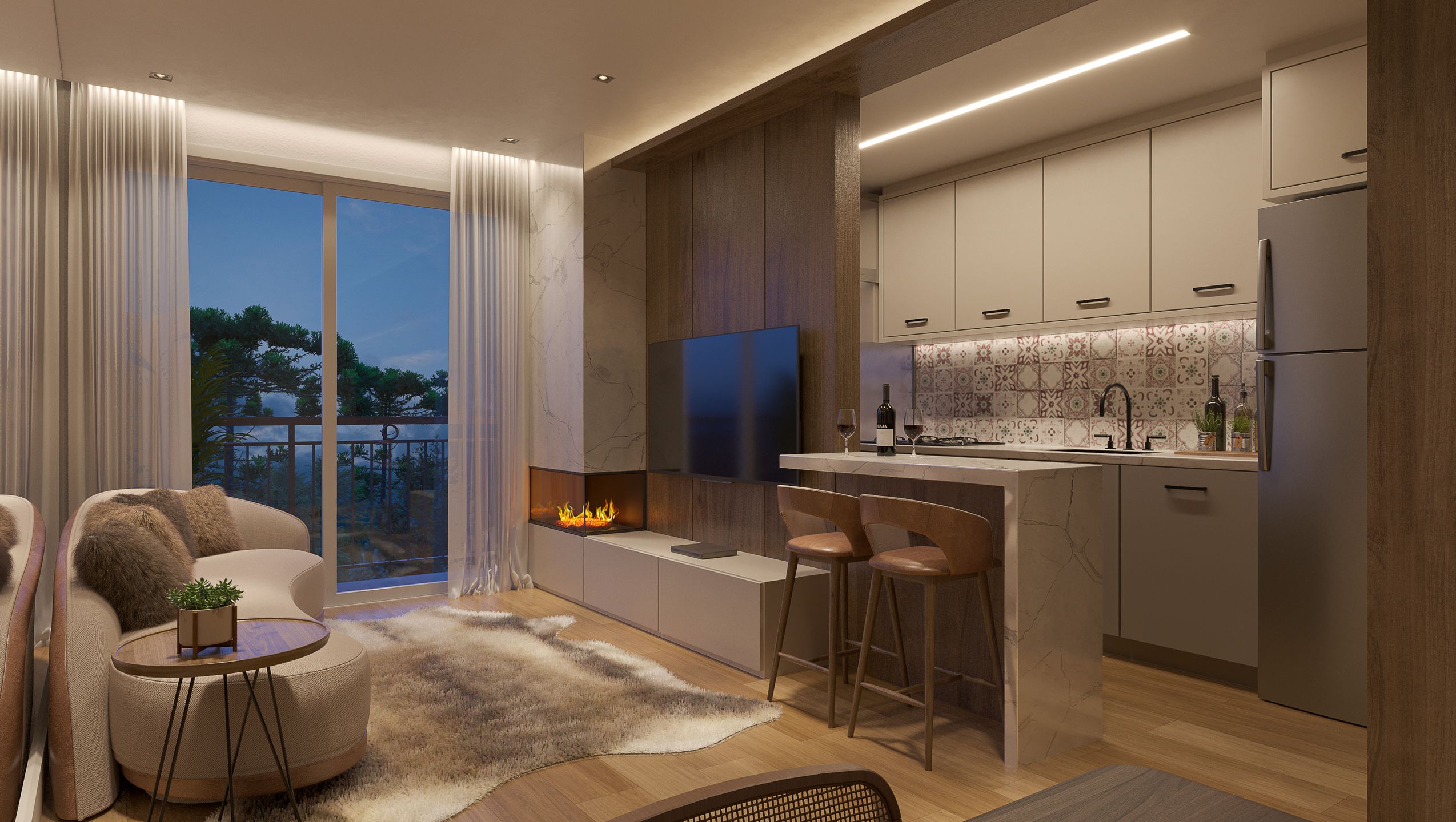 Apartamento à venda em Canela, Centro , com 2 quartos, 80.87m² - Nobilis Negócios Imobiliários