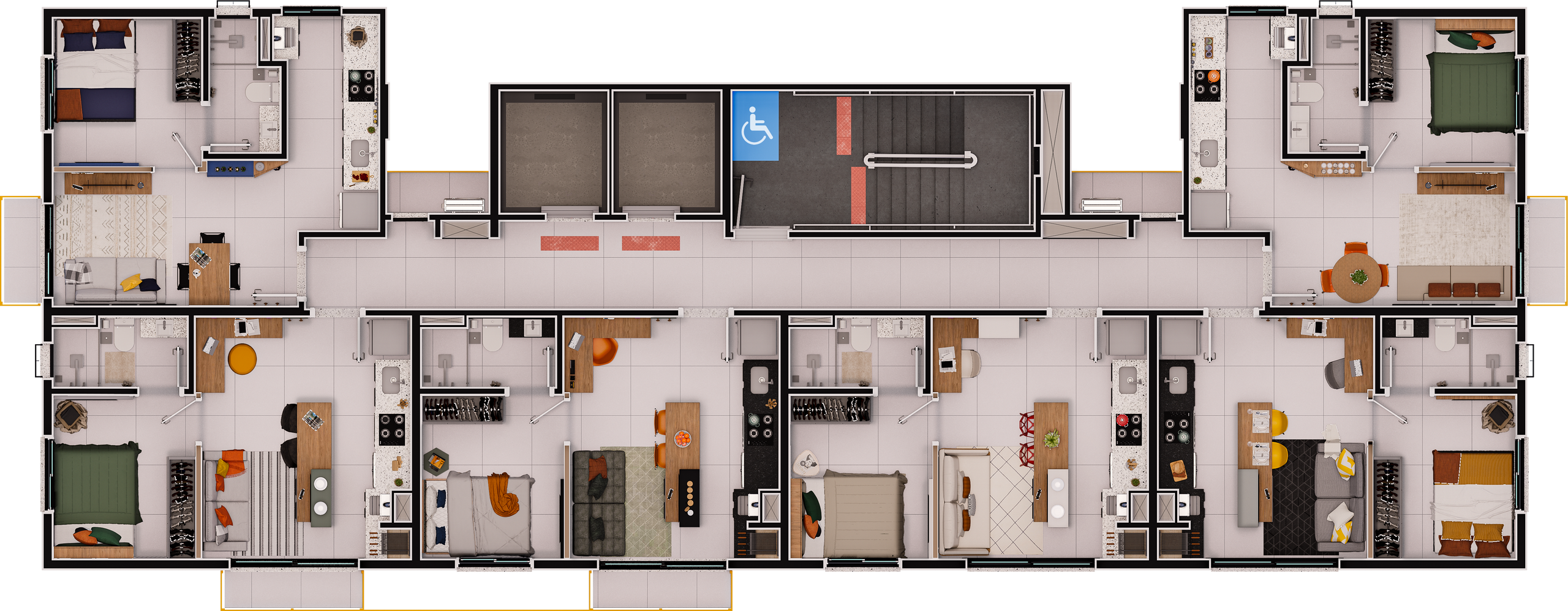 Apartamento, 1 quarto, 28 m² - Foto 12