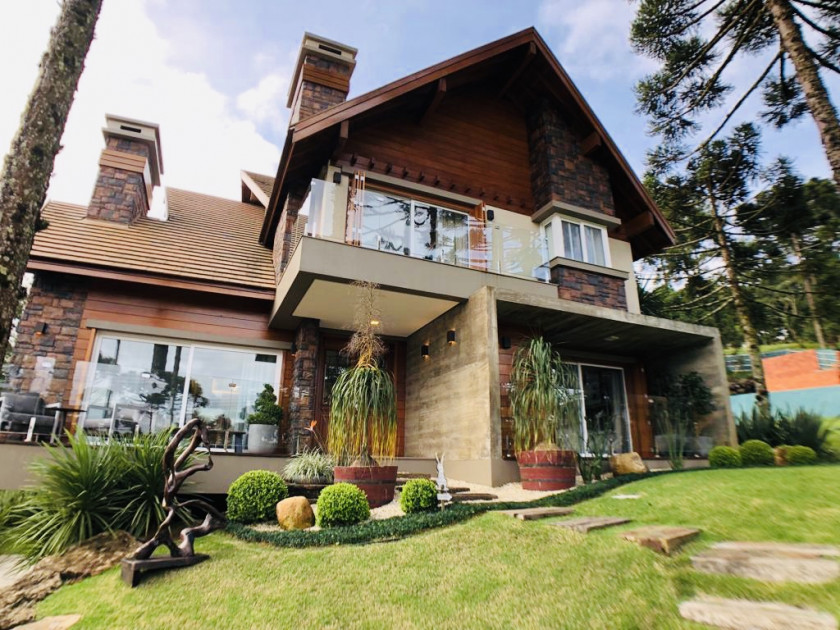  - Casa à venda em Gramado, Aspen Mountain, com 5 quartos, 567m²