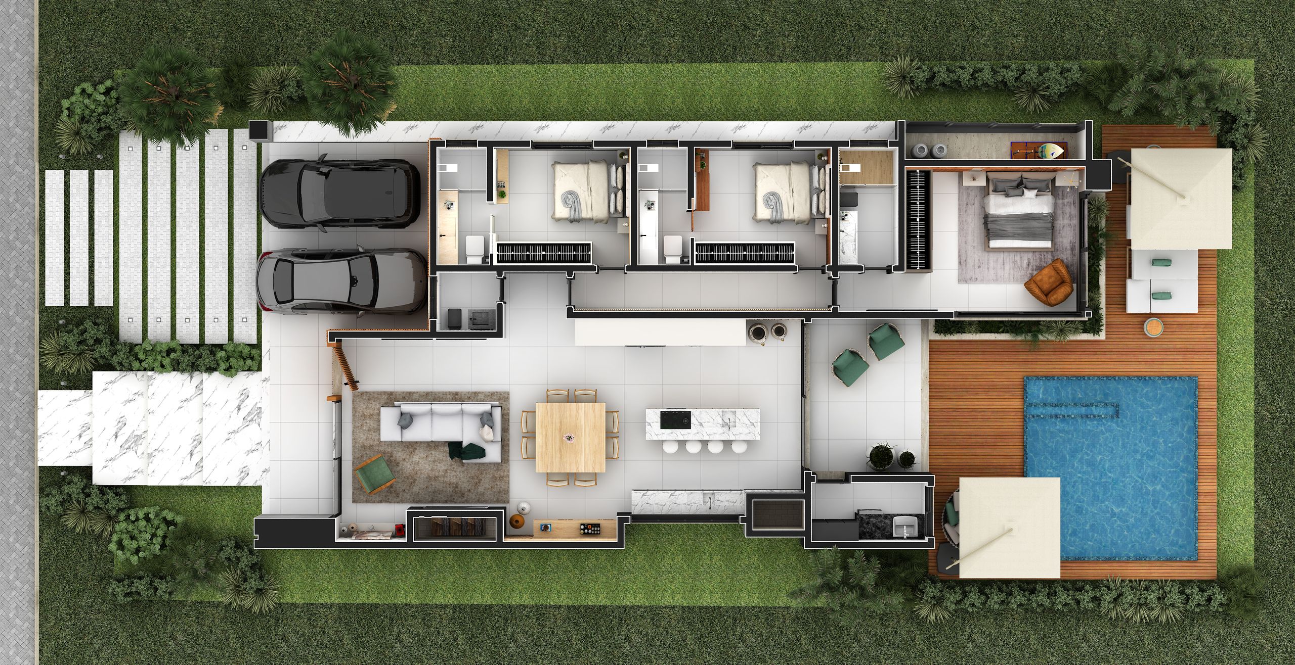 Residencia Reserva Das Águas D6 L11