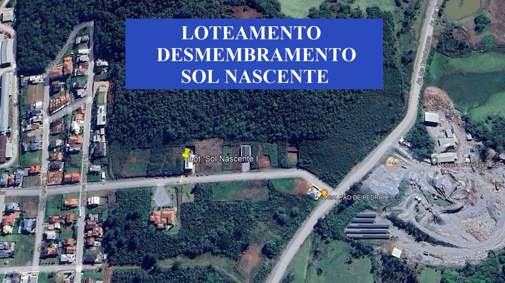 [Antônio Prado] Loteamento/Desmembramento Sol Nascente