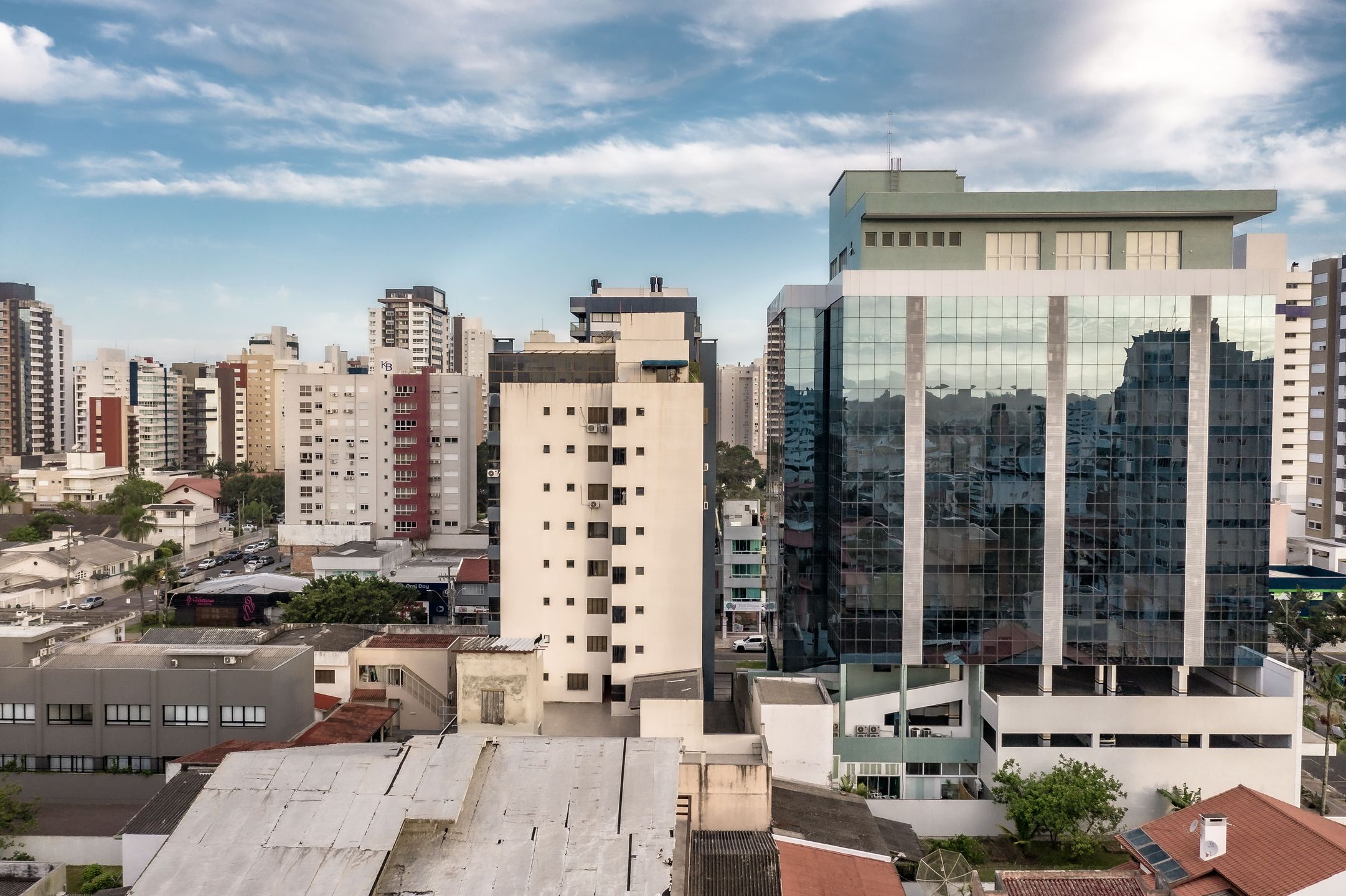 Leste - vista estimada 9º andar