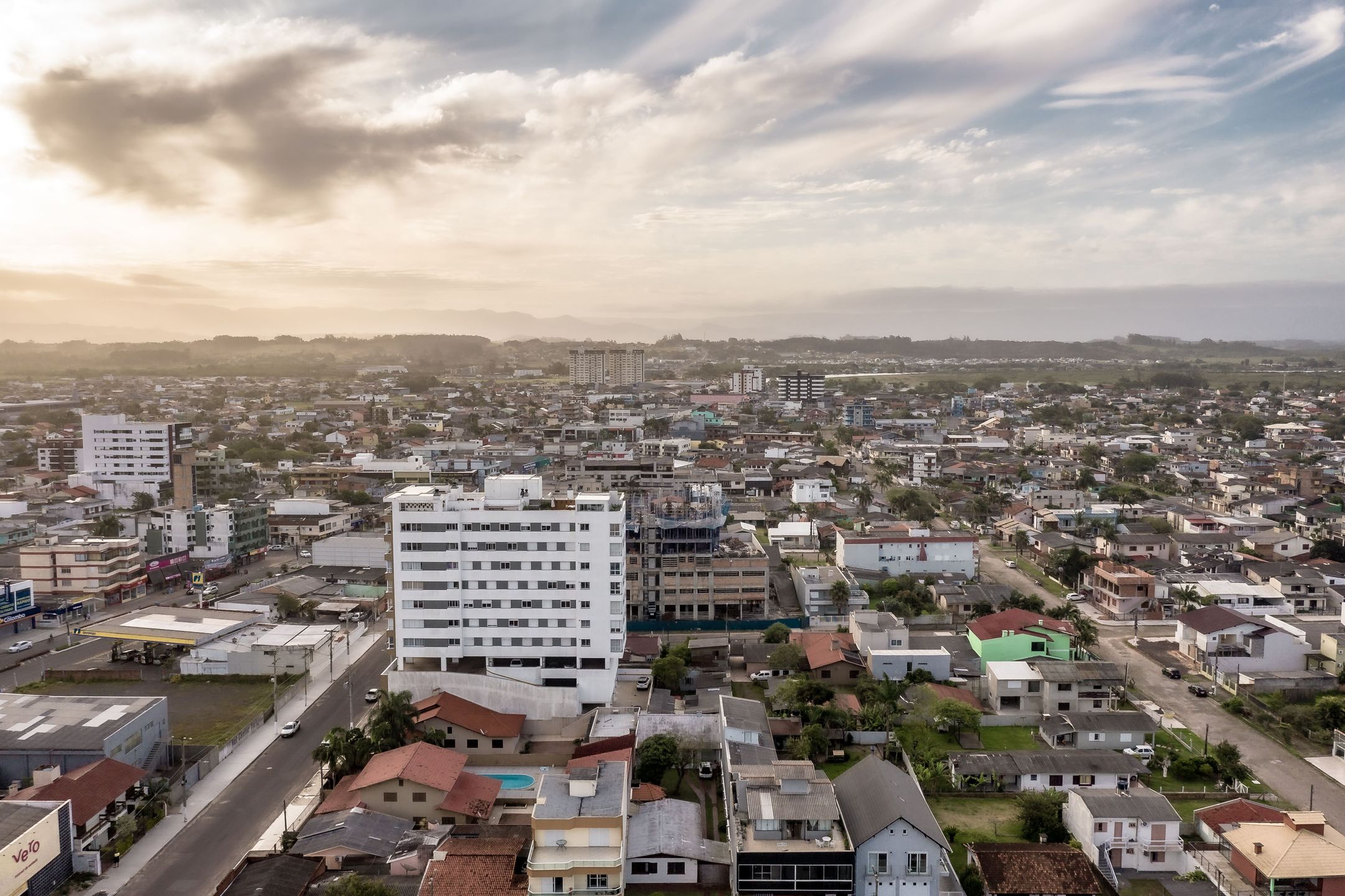 Oeste - vista estimada 19º andar