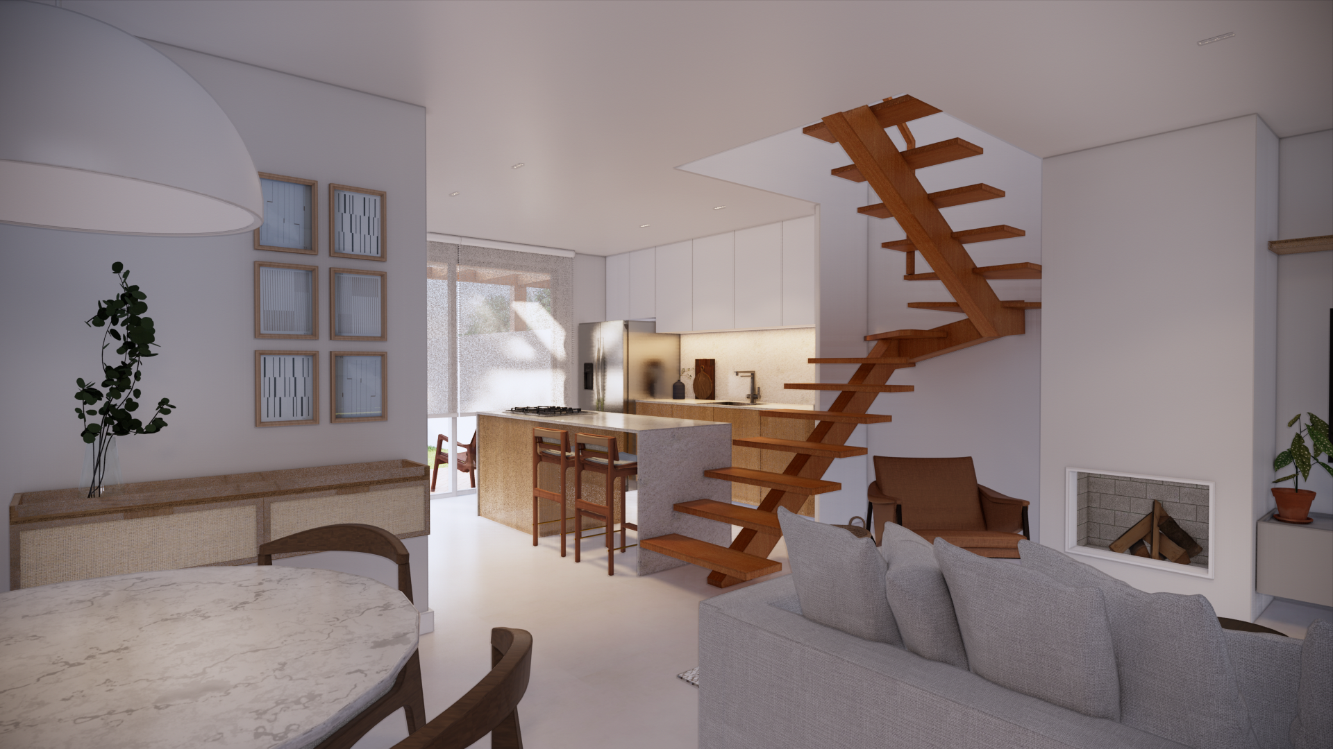 Blue House / Geminado Passo de Torres