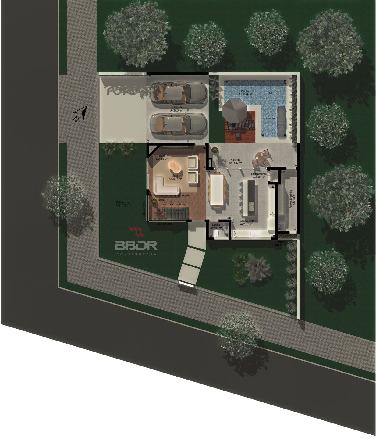Casa, 3 quartos, 229 m² - Foto 7