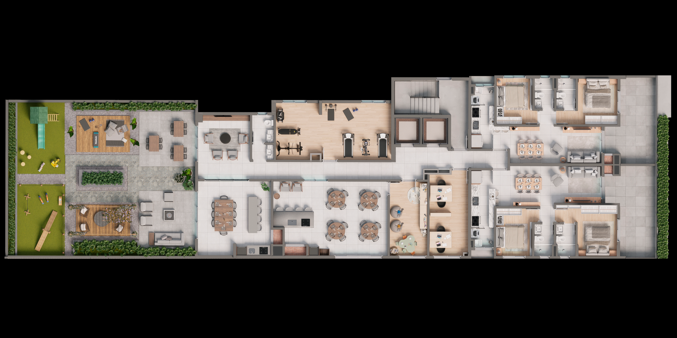 Apartamento, 2 quartos, 55 m² - Foto 61