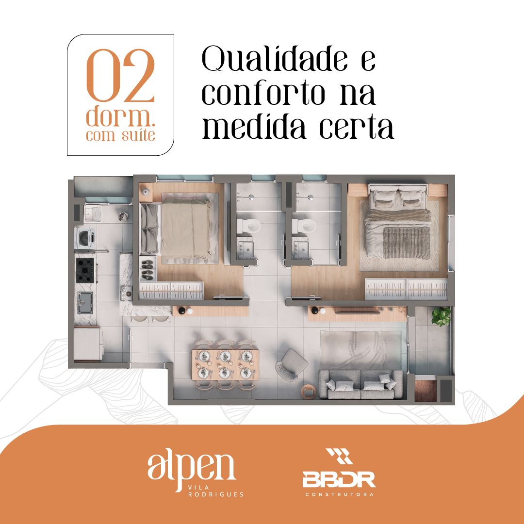 Apartamento, 2 quartos, 55 m² - Foto 20