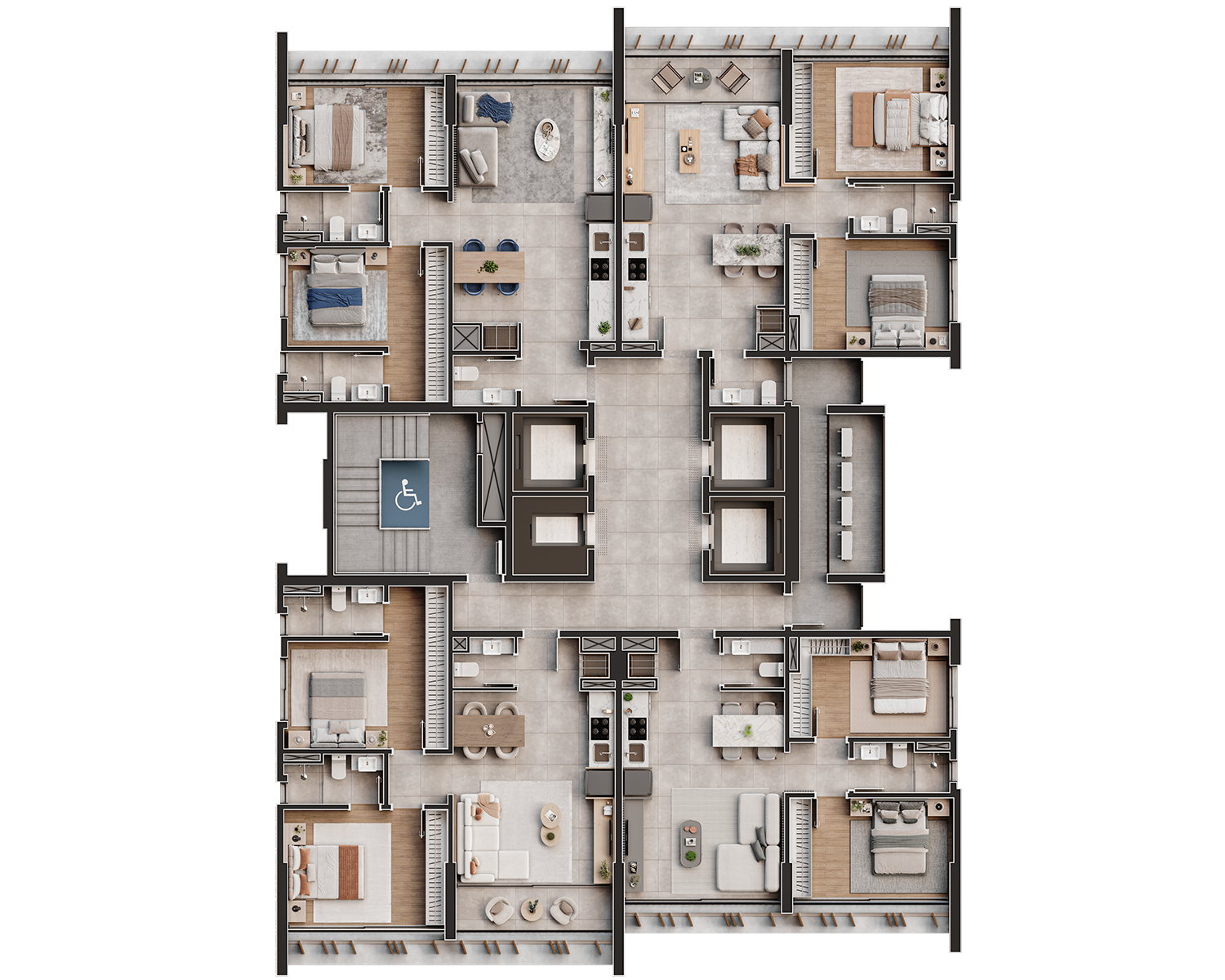 Apartamento, 1 quarto, 35 m² - Foto 34