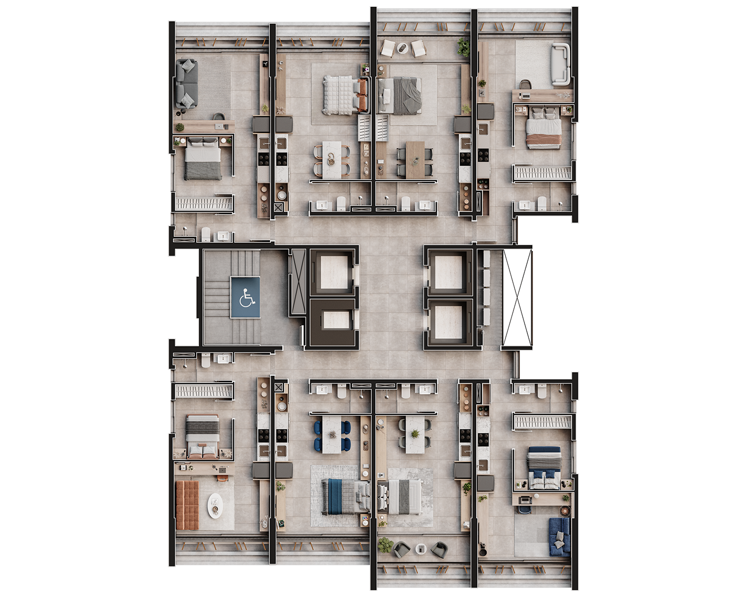 Apartamento, 1 quarto, 35 m² - Foto 33