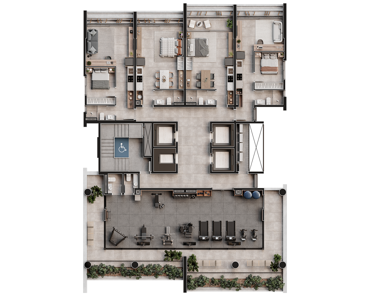 Apartamento, 1 quarto, 35 m² - Foto 35