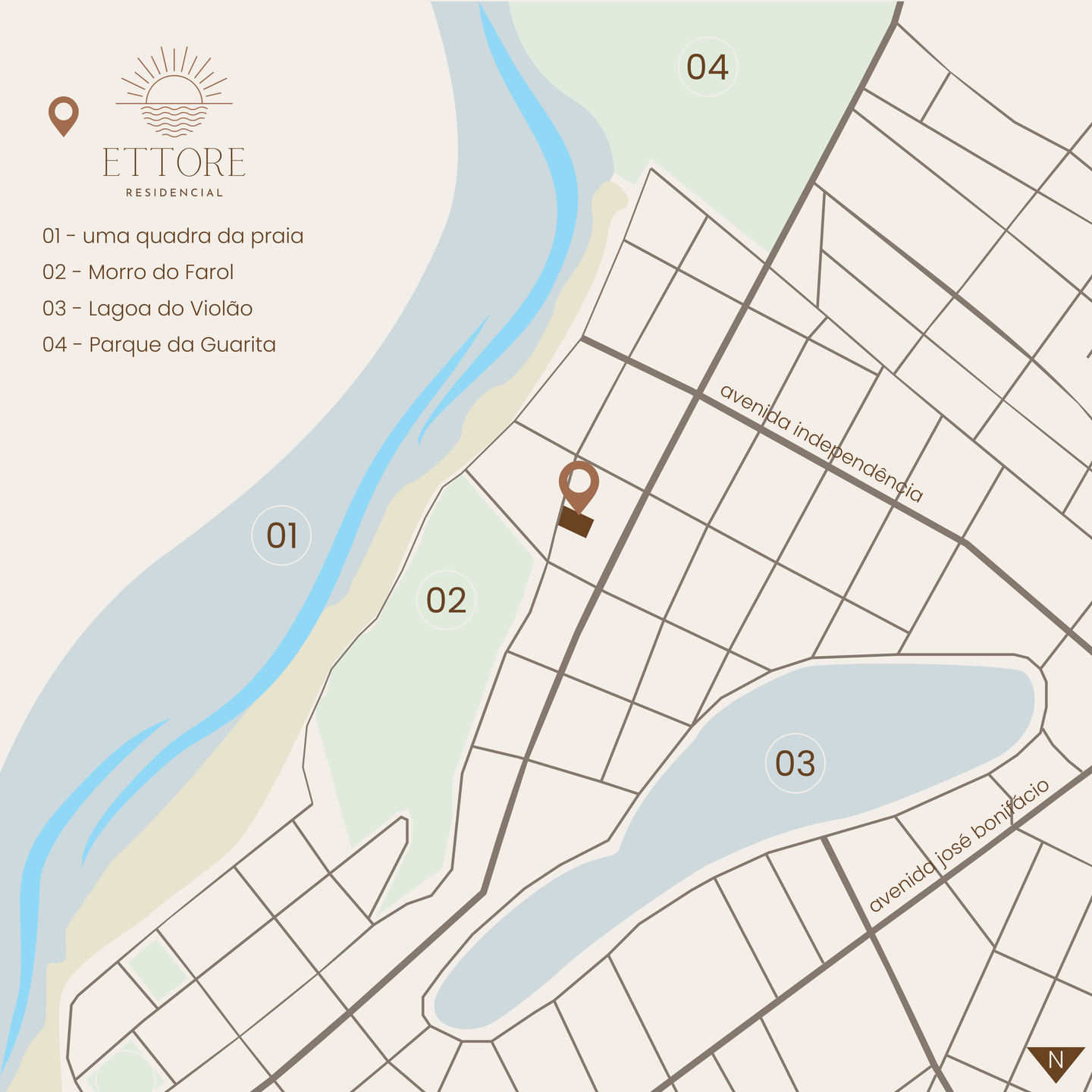 Mapa de localização