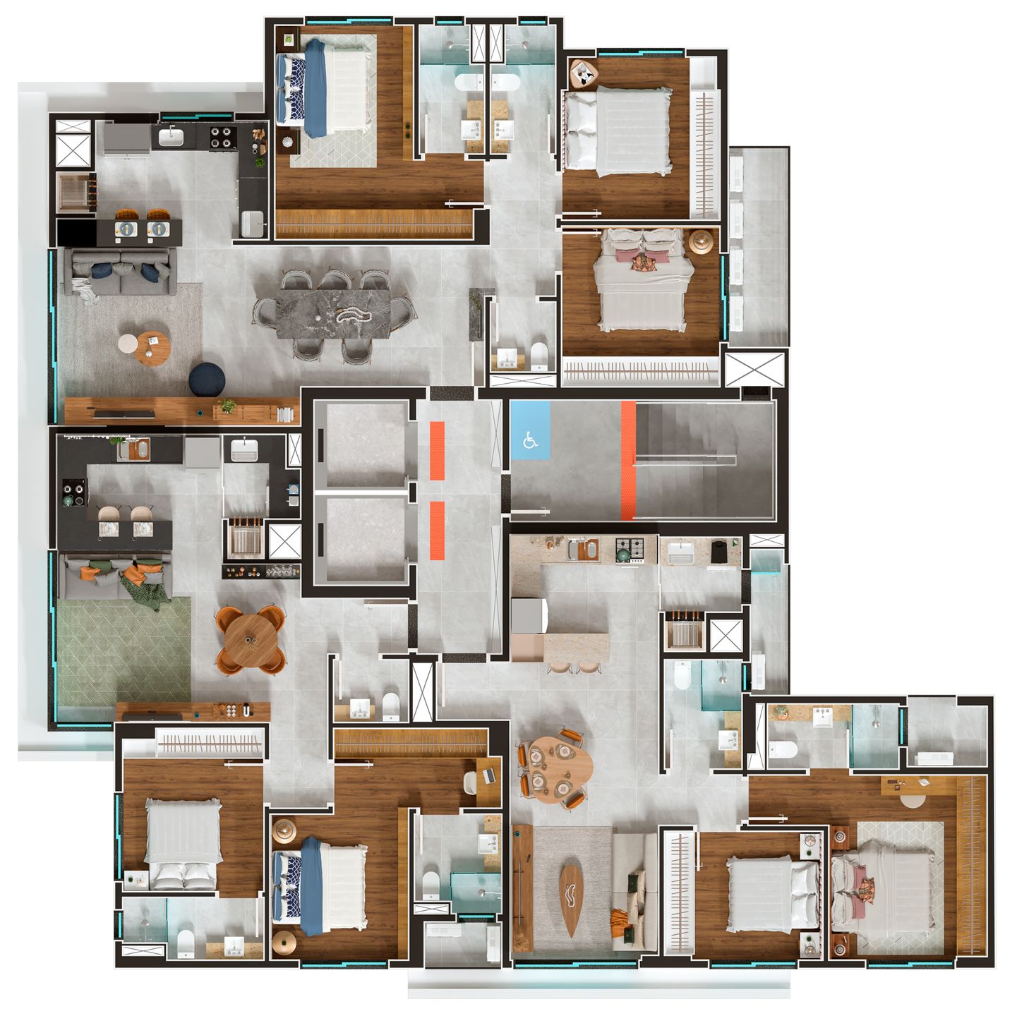 Apartamento, 3 quartos, 97 m² - Foto 32