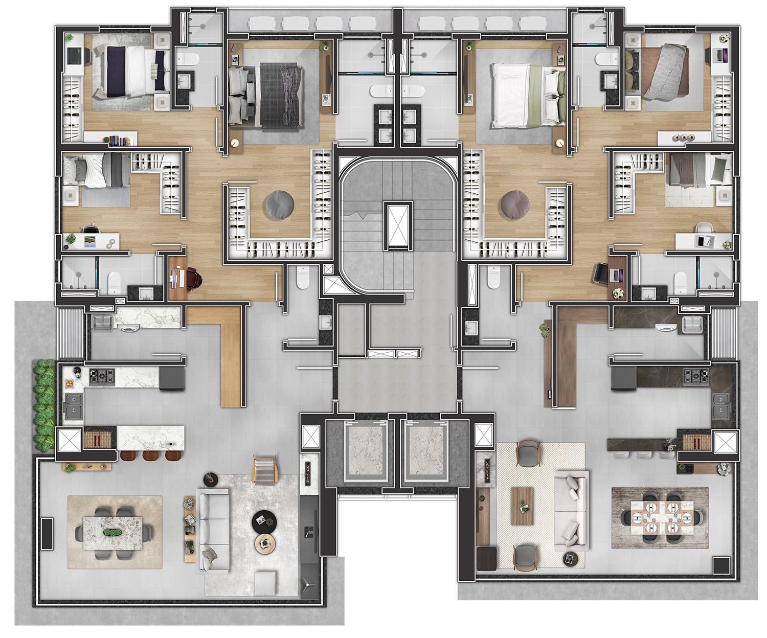 Apartamento, 3 quartos, 132 m² - Foto 44