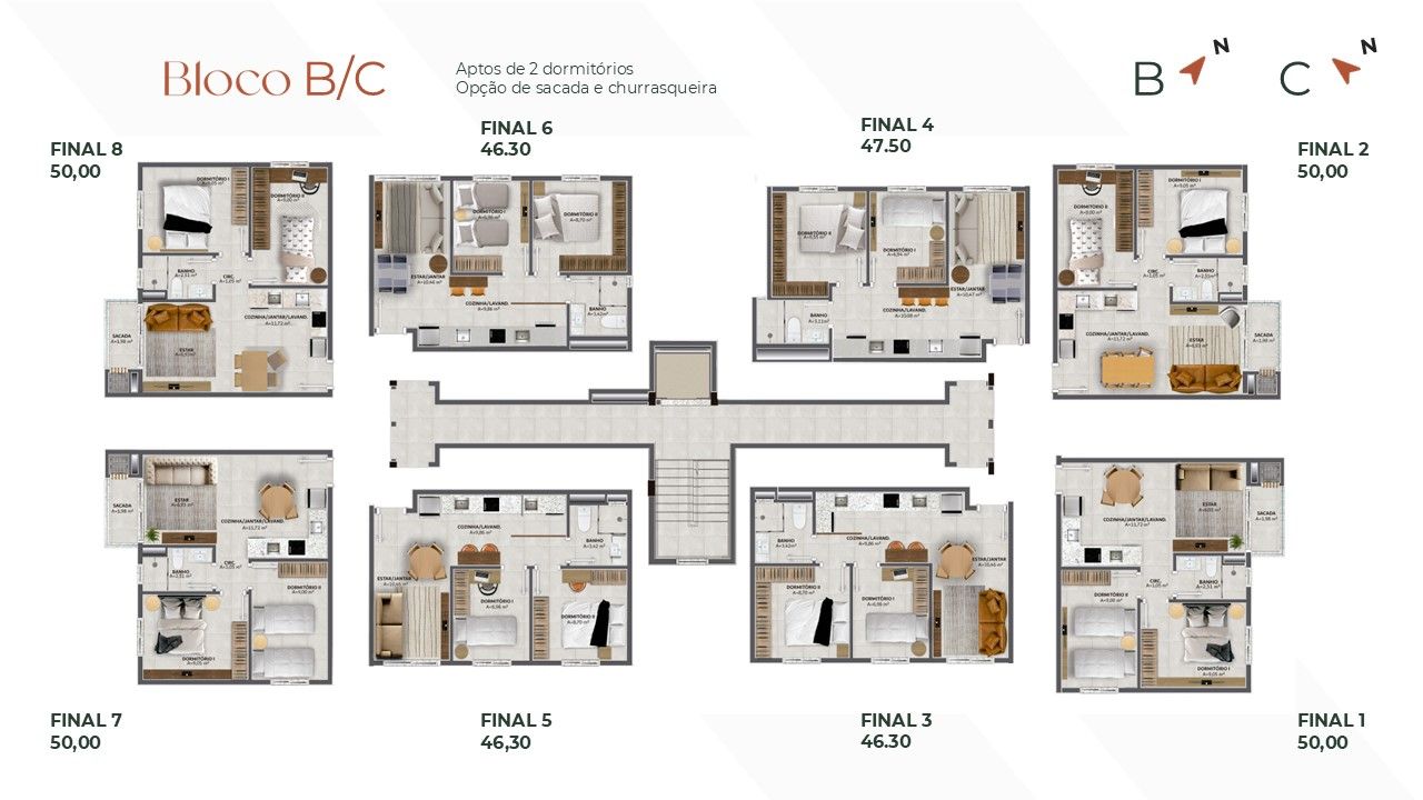 Apartamento, 2 quartos, 50 m² - Foto 18