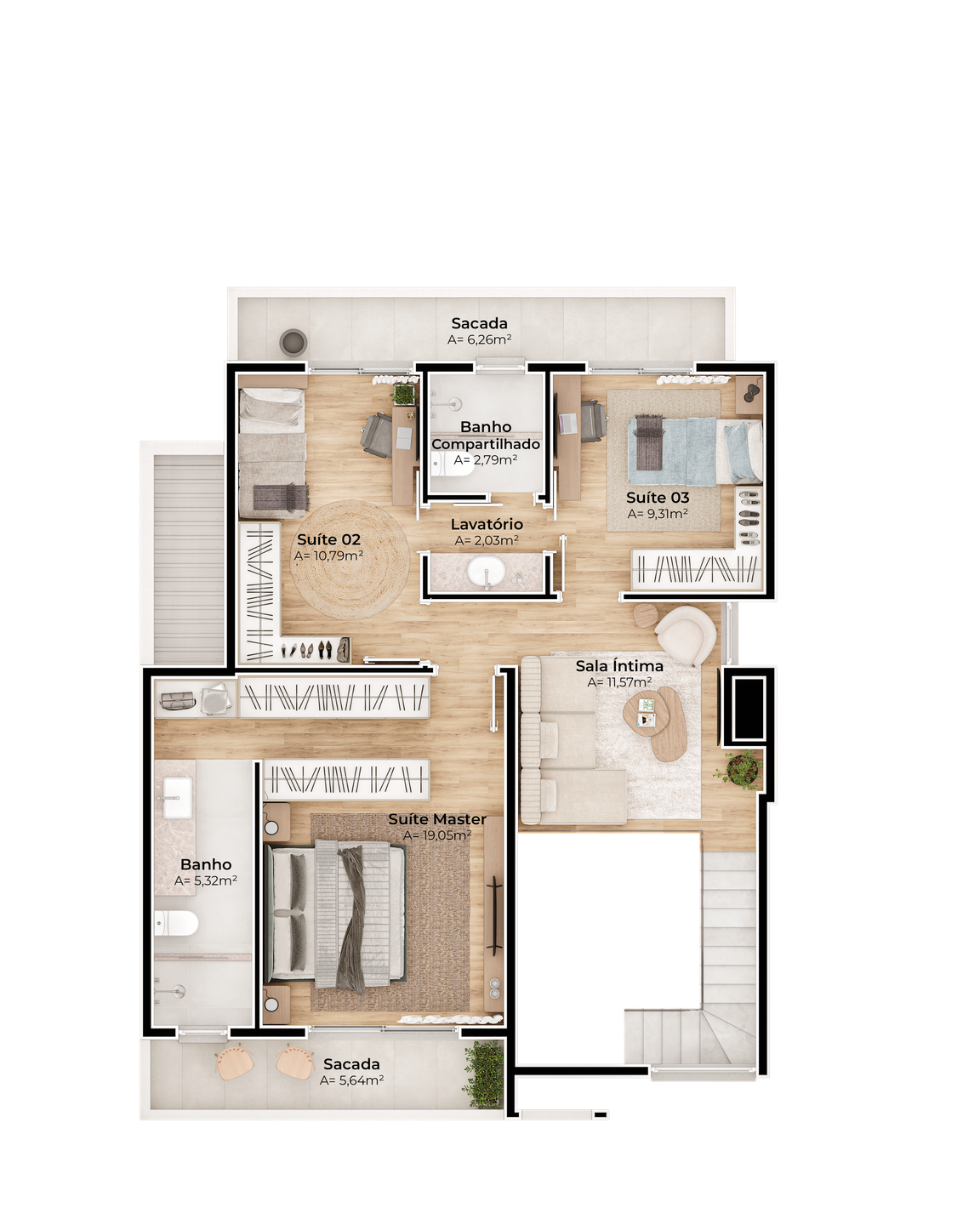 Casa, 3 quartos, 227 m² - Foto 3