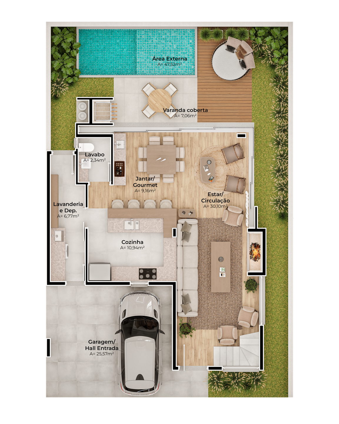 Casa, 3 quartos, 227 m² - Foto 4