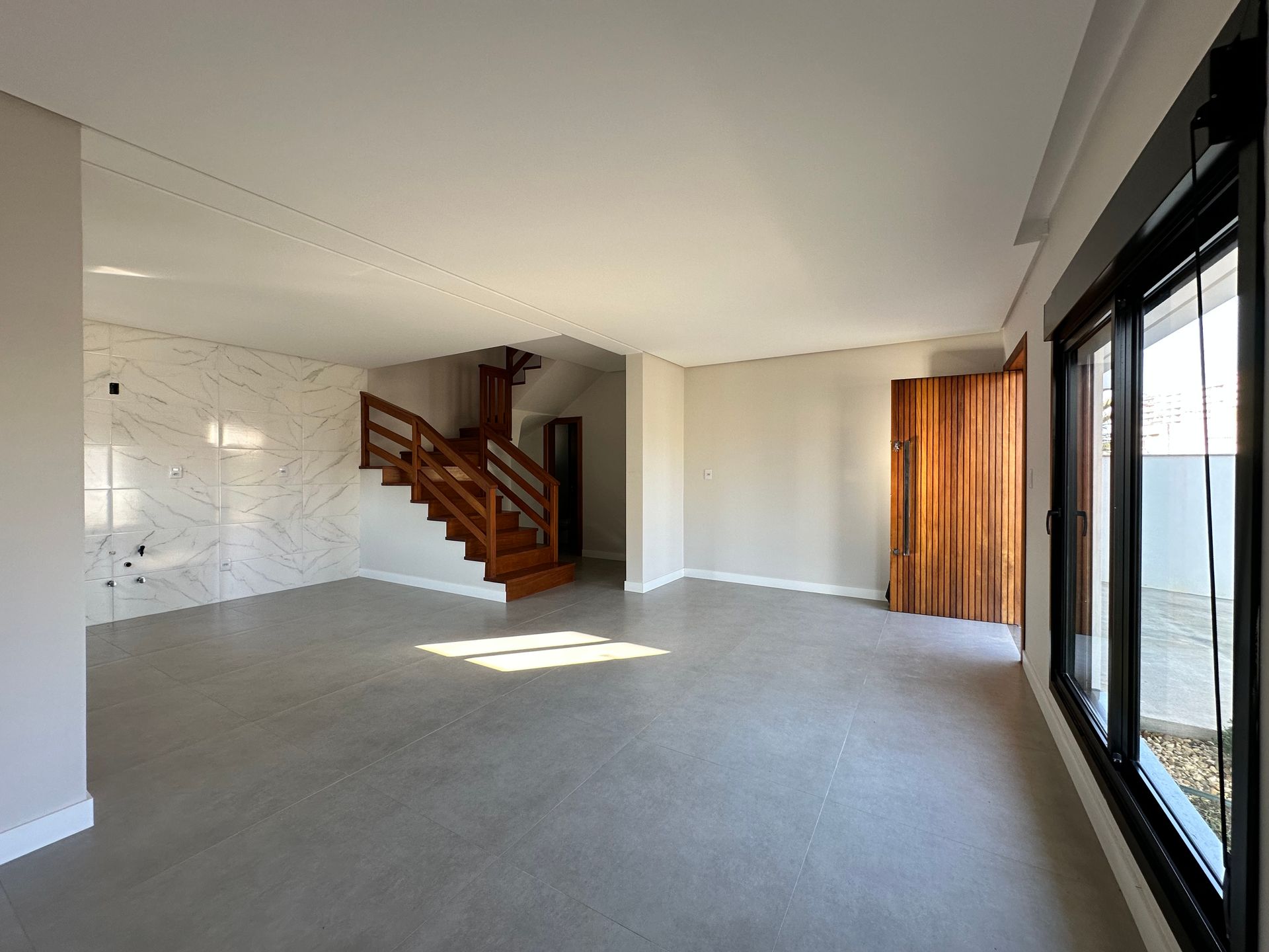 Living/área de jantar