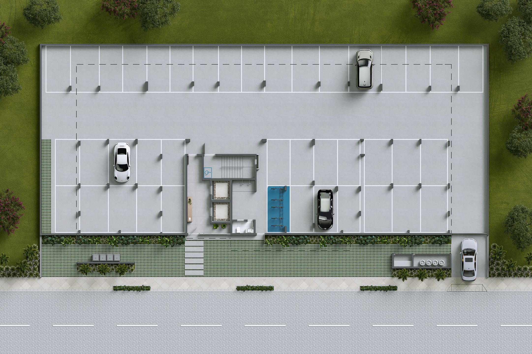 Estacionamento/térreo