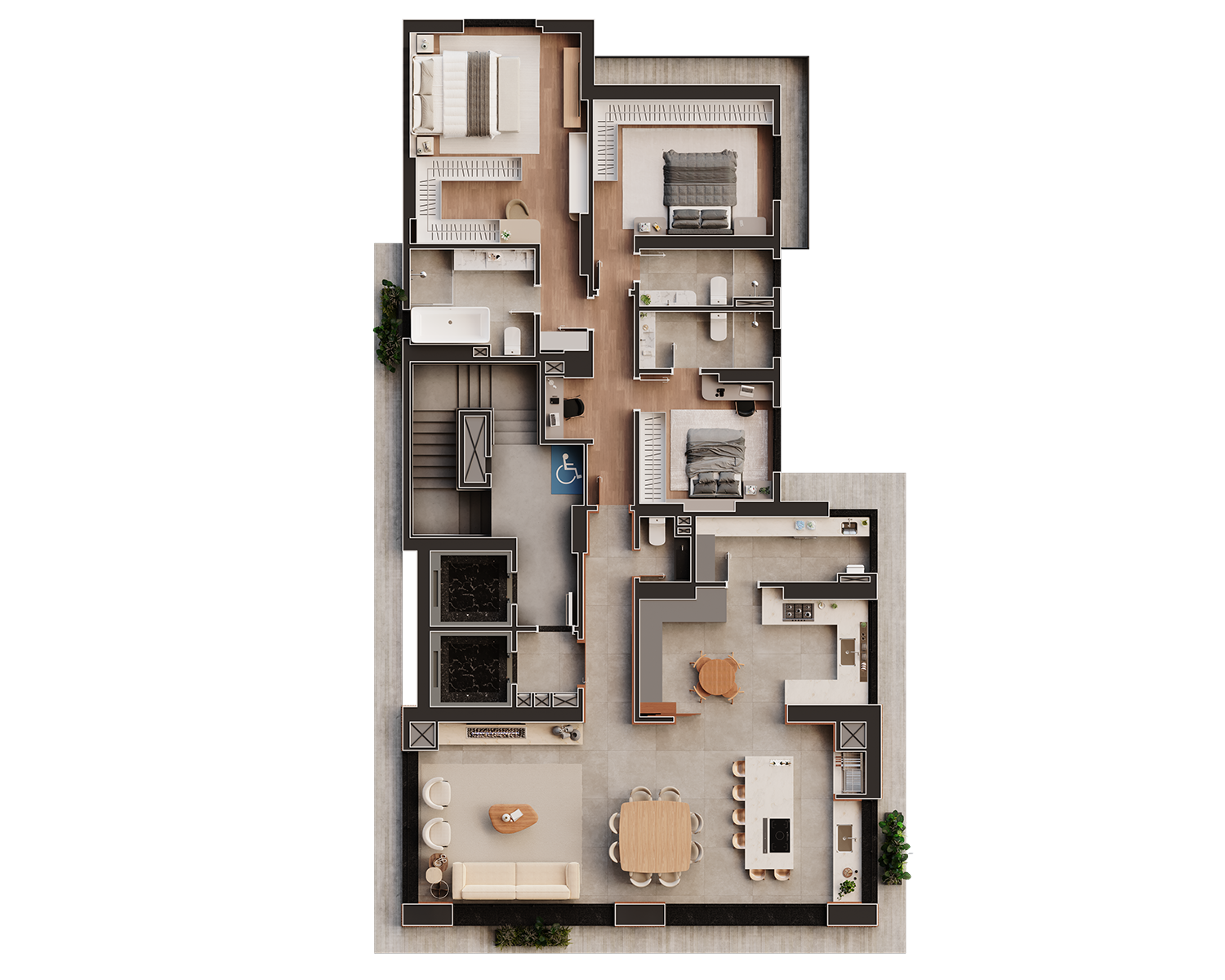 Apartamento, 3 quartos, 193 m² - Foto 41
