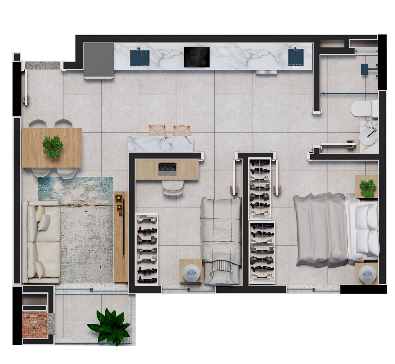 Apartamento, 1 quarto, 32 m² - Foto 31