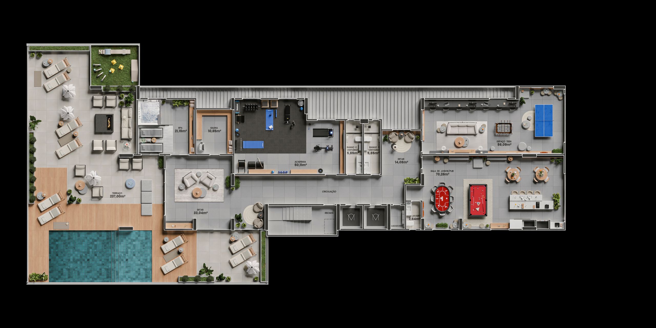 Apartamento, 3 quartos, 137 m² - Foto 46
