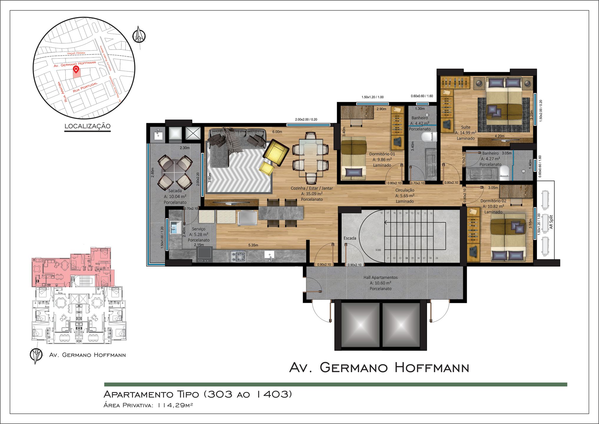 Apartamento, 3 quartos, 114 m² - Foto 28