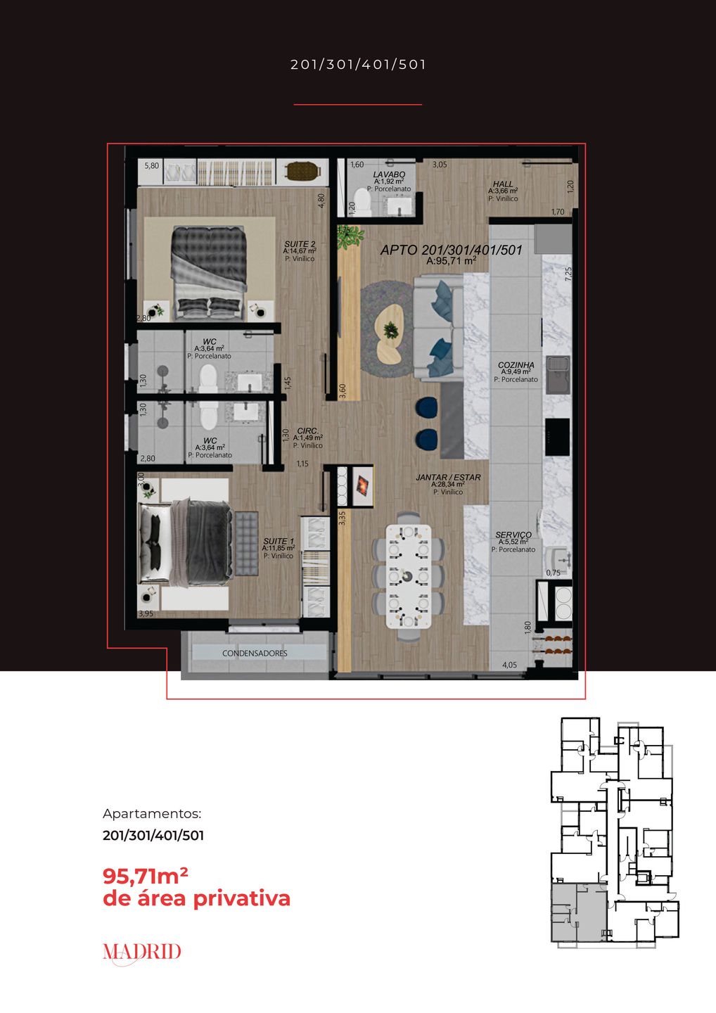 Apartamento, 2 quartos, 104 m² - Foto 20