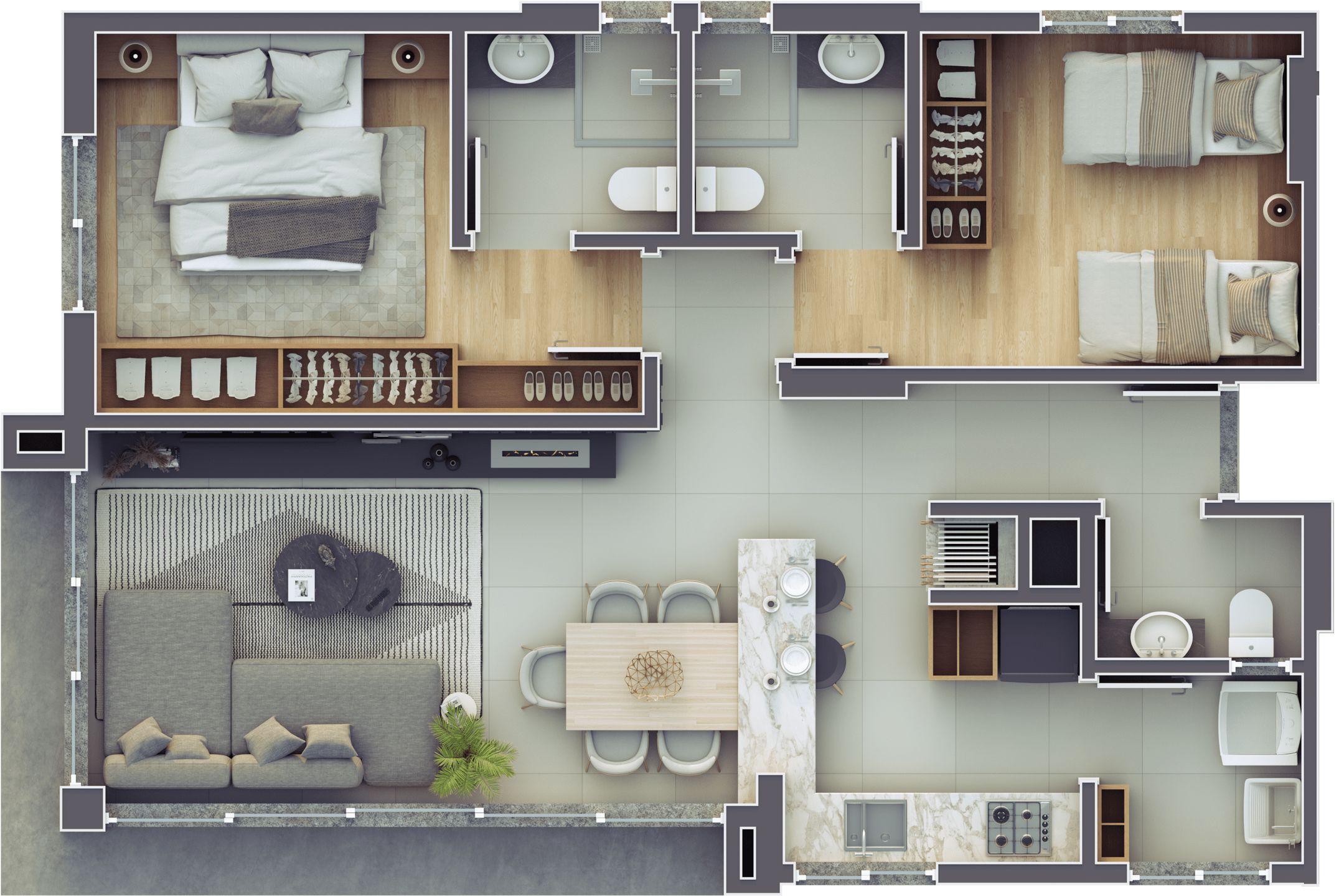 Apartamento, 2 quartos, 76 m² - Foto 27