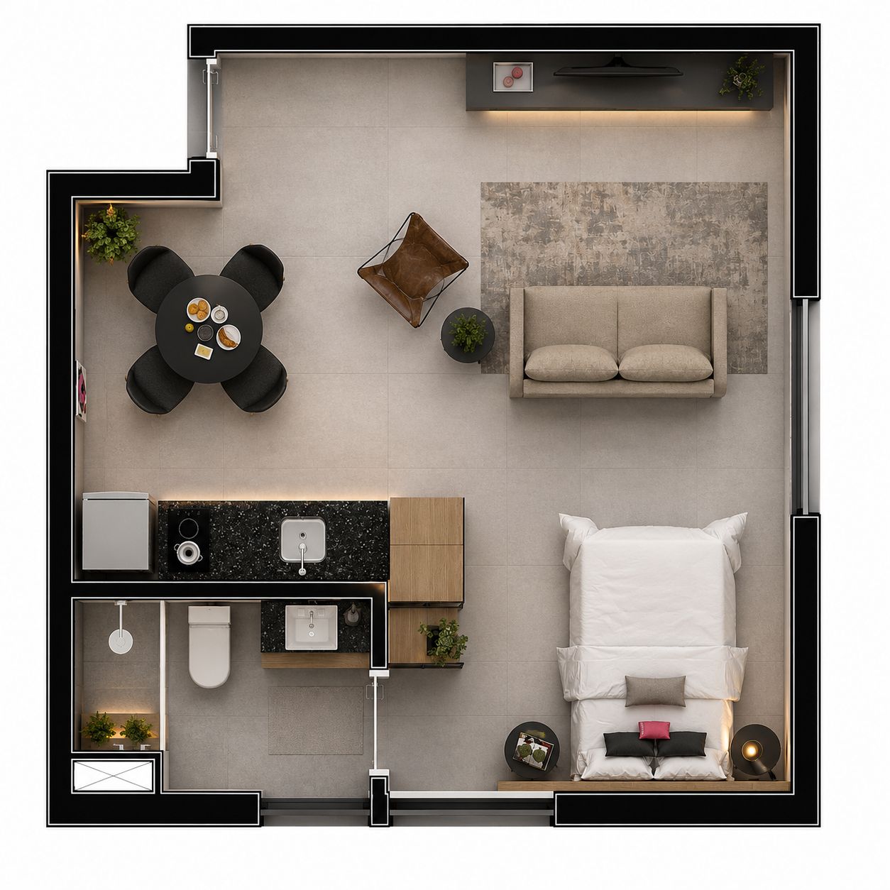 Apartamento, 1 quarto, 34 m² - Foto 39