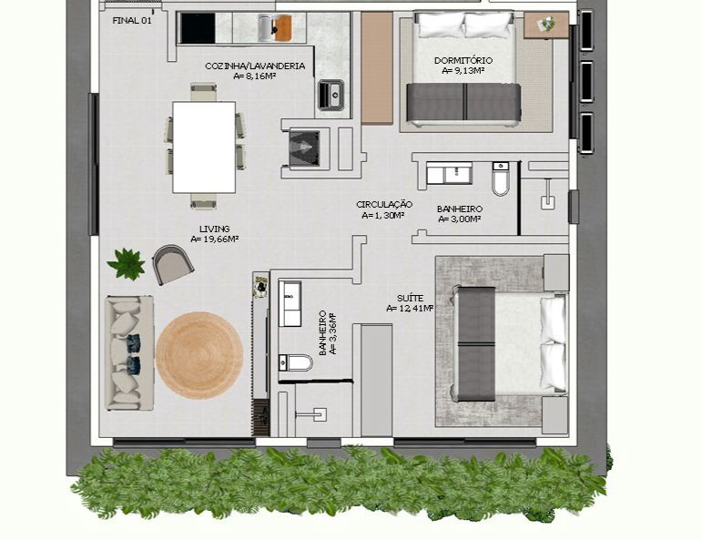 Apartamento de 2 quartos, 66m² no bairro Igra Norte, em Torres | Eu Corretor