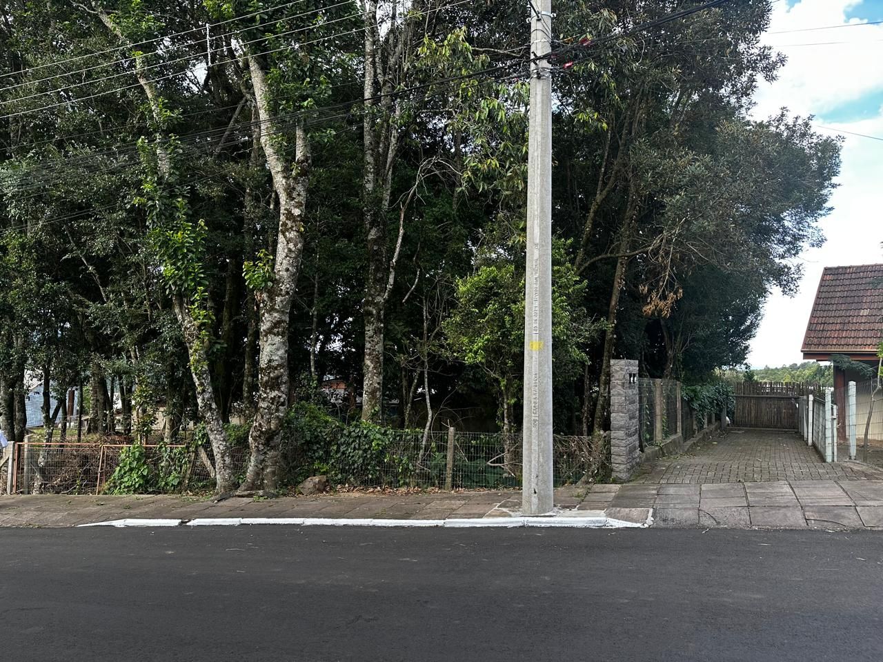 terreno visto de frente - Terreno à venda em Gramado, Belvedere, 490.31m²