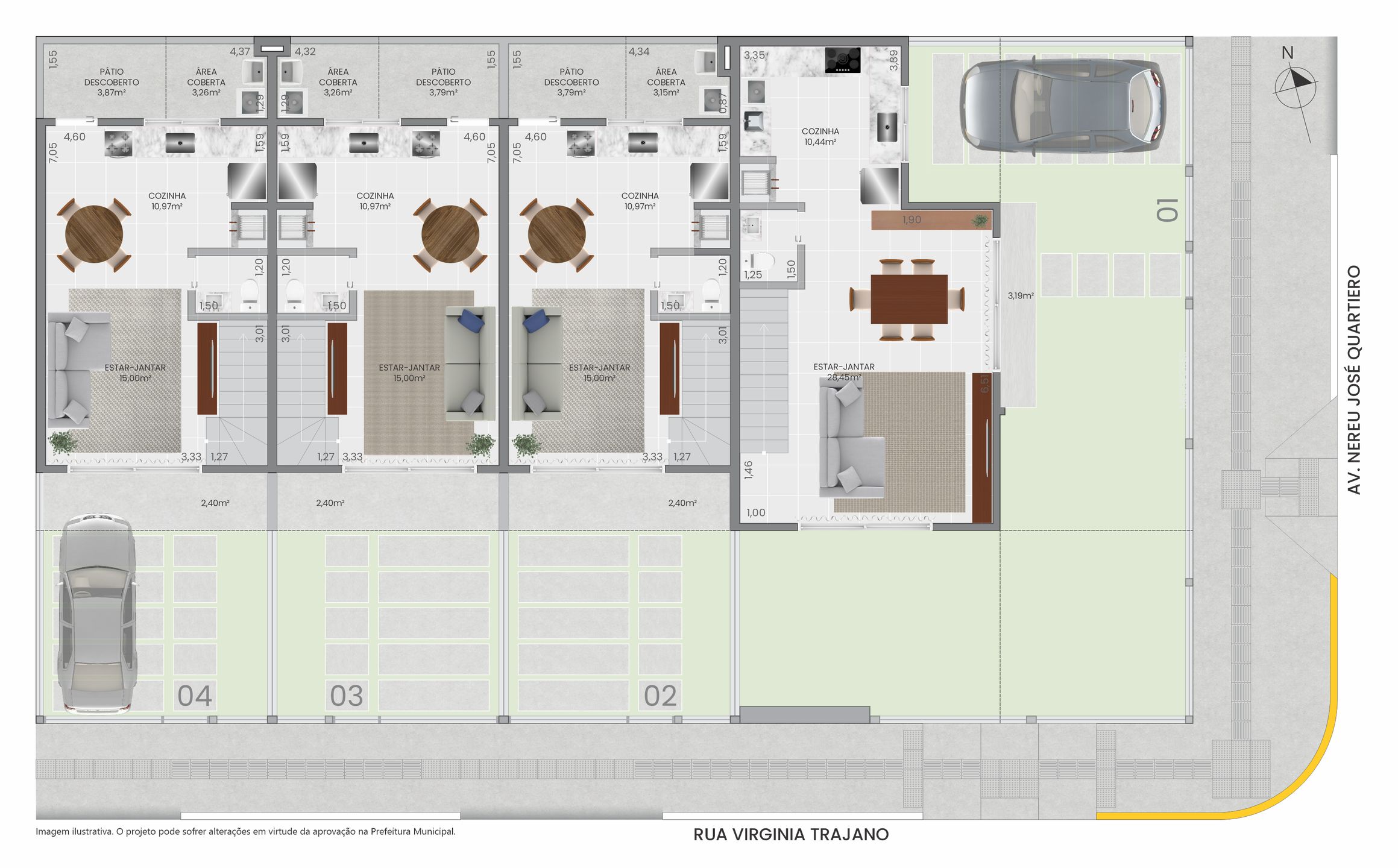 Apartamento de 2 quartos, 98m² no bairro Morada Das Palmeiras, em Torres | Eu Corretor