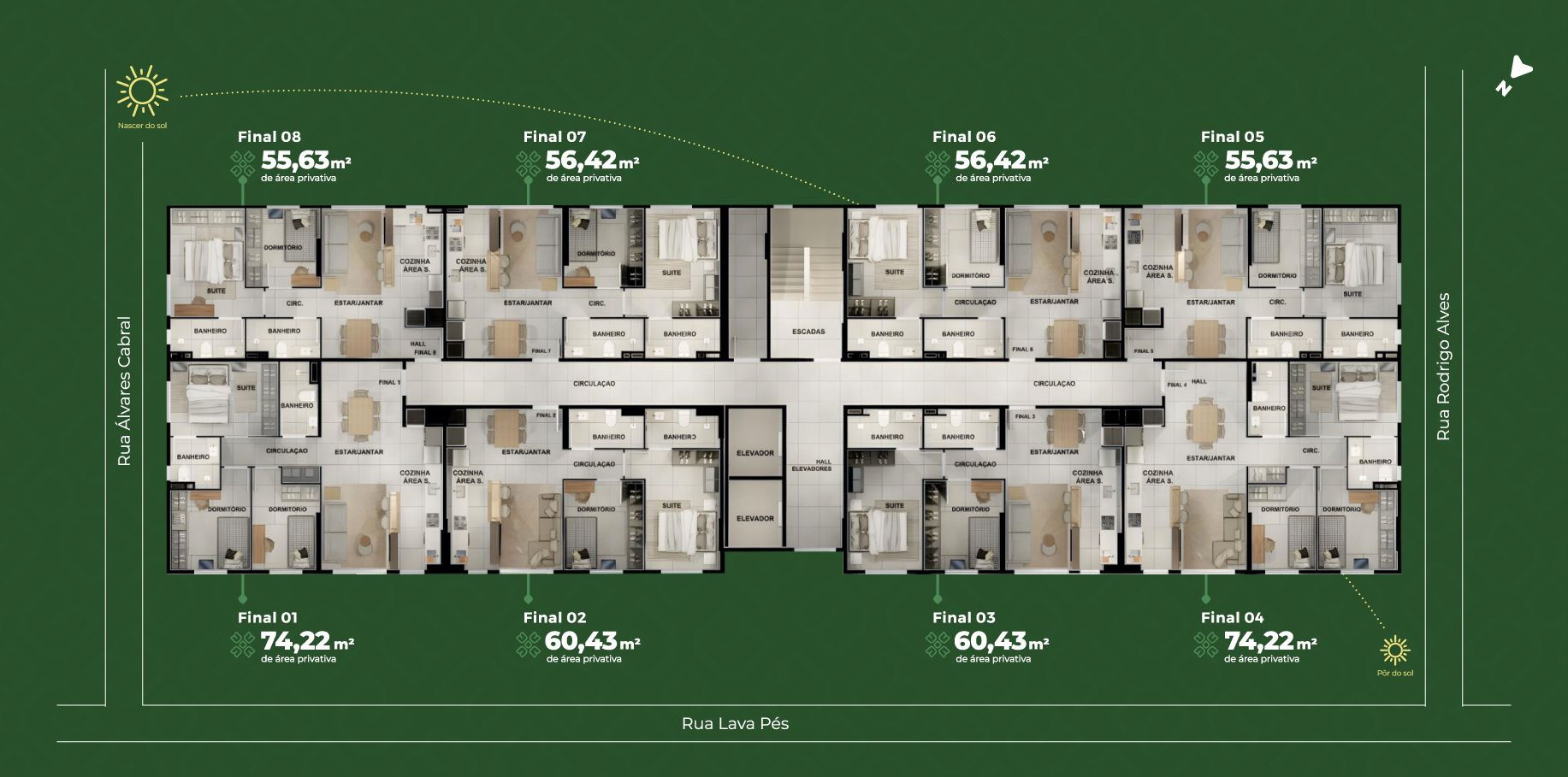 Apartamento, 2 quartos, 55 m² - Foto 44