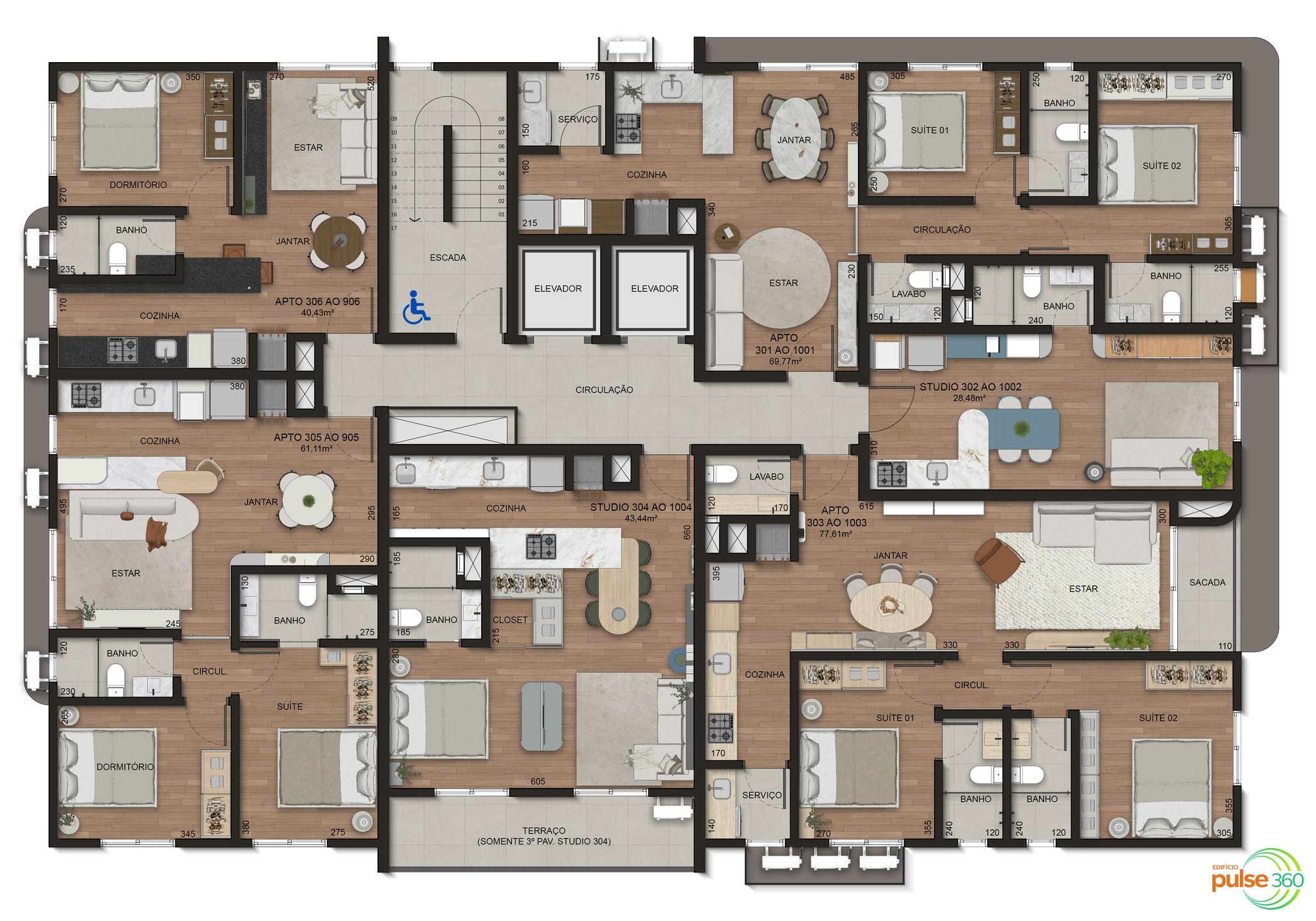 Apartamento, 2 quartos, 61 m² - Foto 13