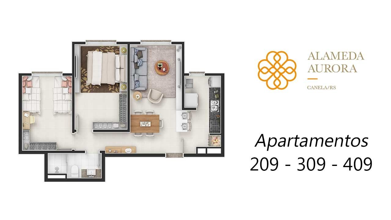 Apartamento no bairro Centro, em Canela | Eu Corretor