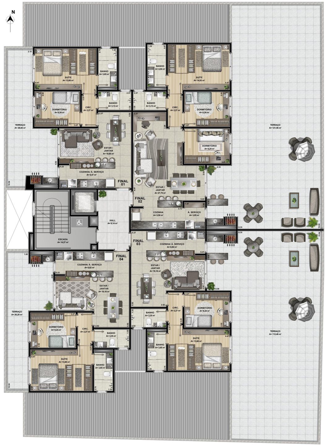 Apartamento, 2 quartos, 76 m² - Foto 9