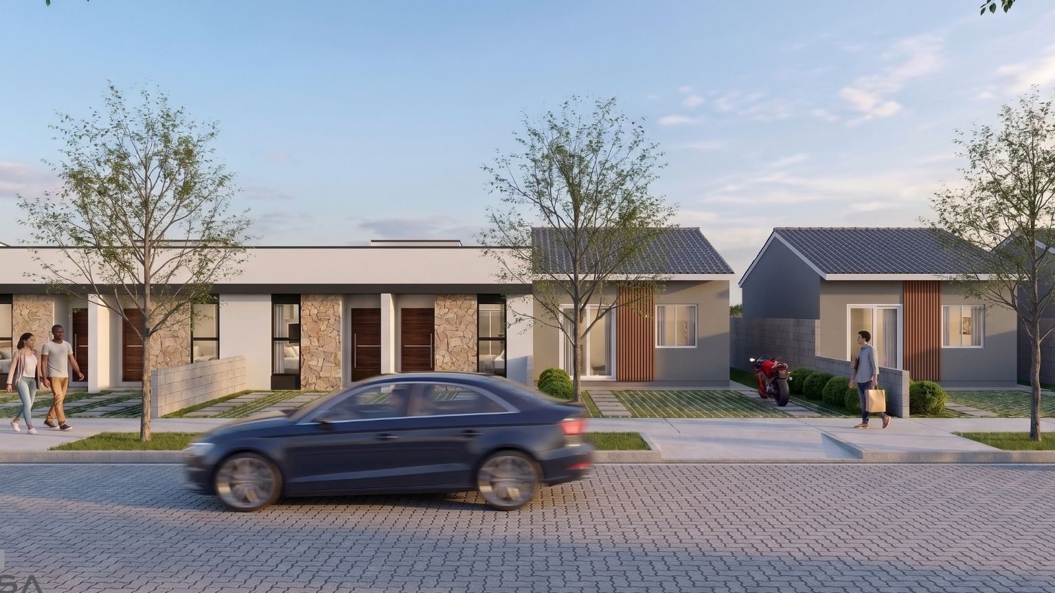 Casa, 2 quartos, 45 m² - Foto 1