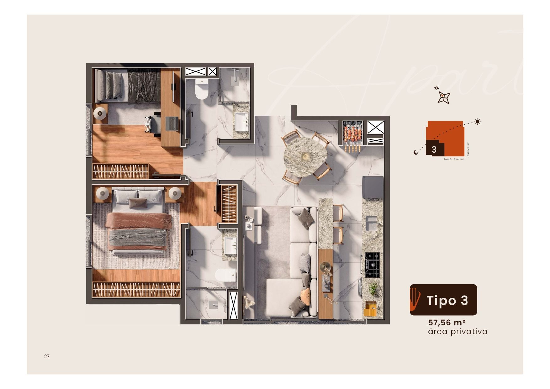 Apartamento, 2 quartos, 57 m² - Foto 36
