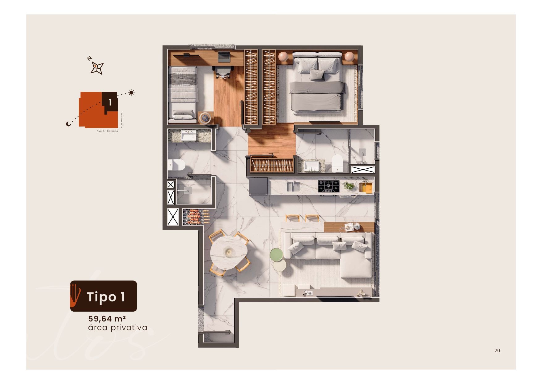 Apartamento, 2 quartos, 57 m² - Foto 34