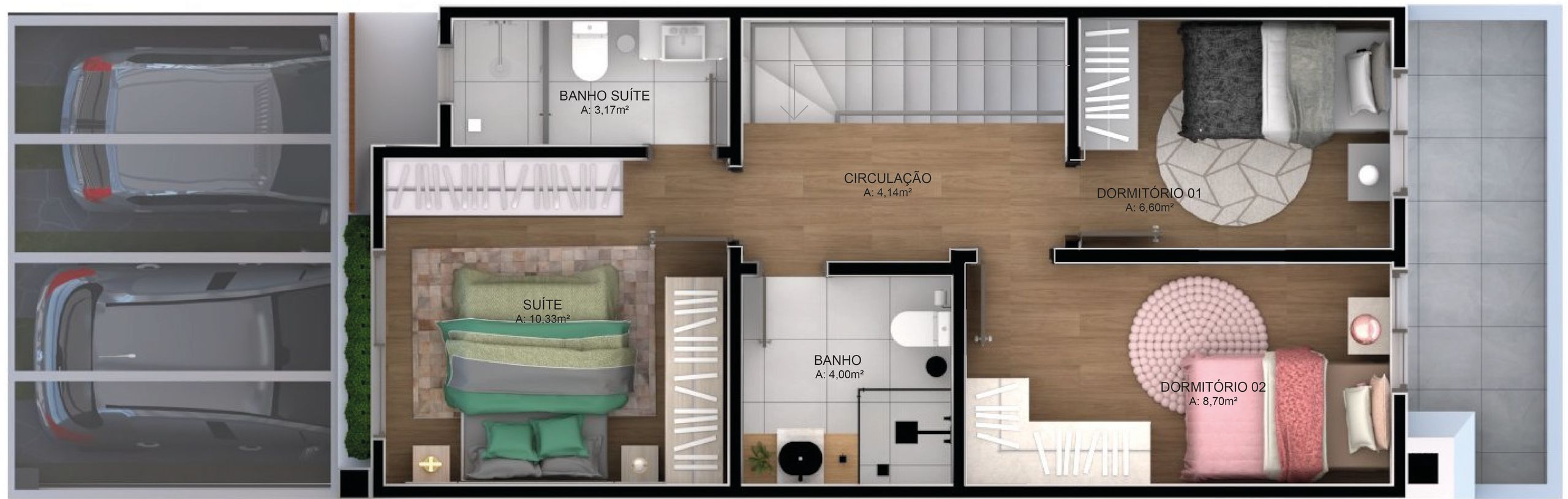 Sobrado, 3 quartos, 84 m² - Foto 9
