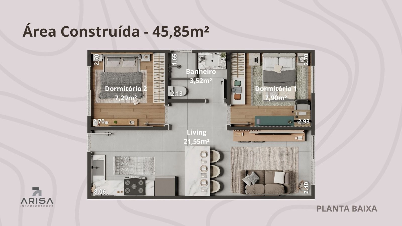 Casa, 2 quartos, 46 m² - Foto 31