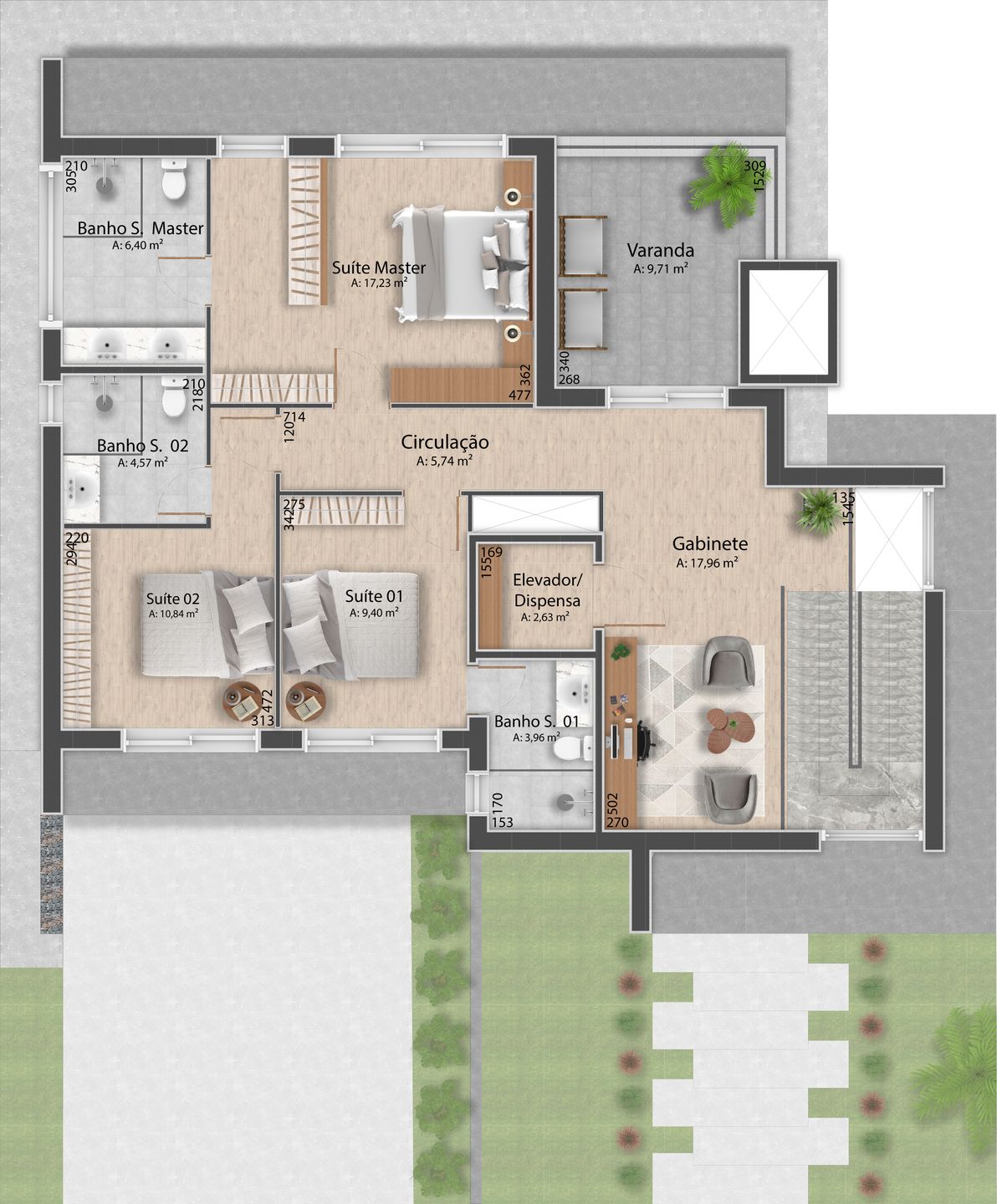 Casa de Condomínio, 3 quartos - Foto 18