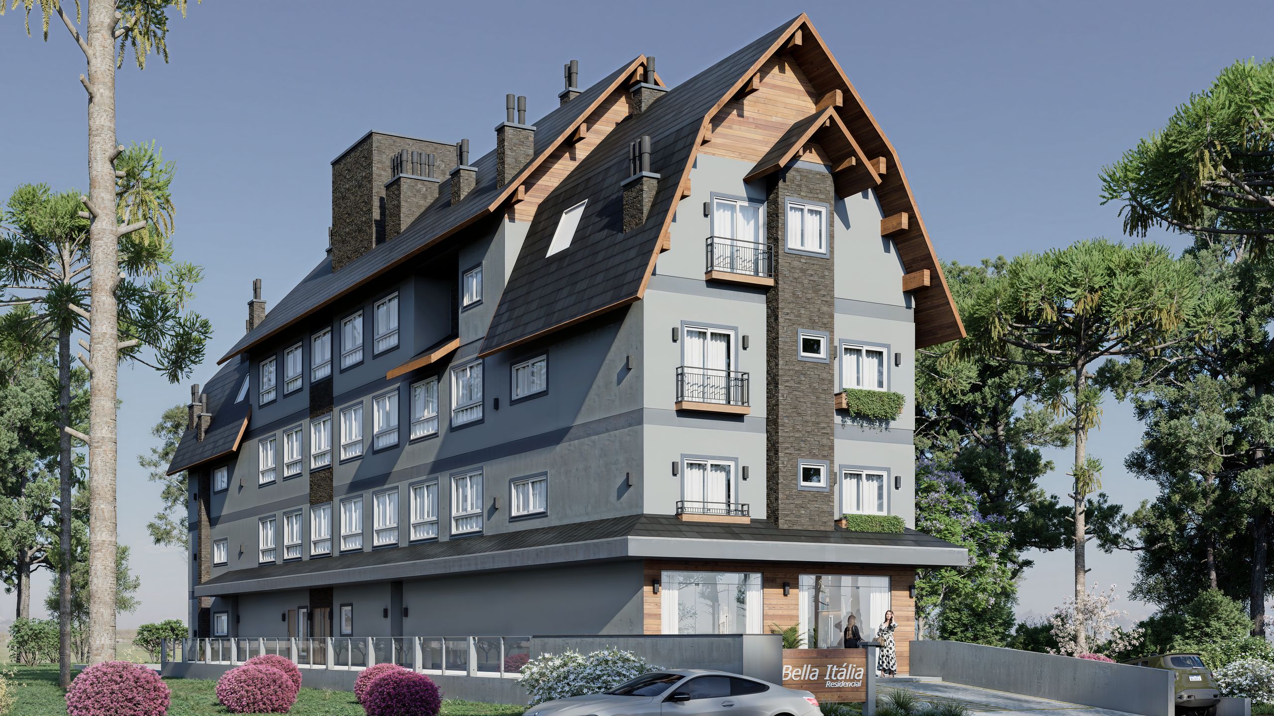  - Apartamento à venda em Gramado, Moura, com 1 quarto, 42.79m²