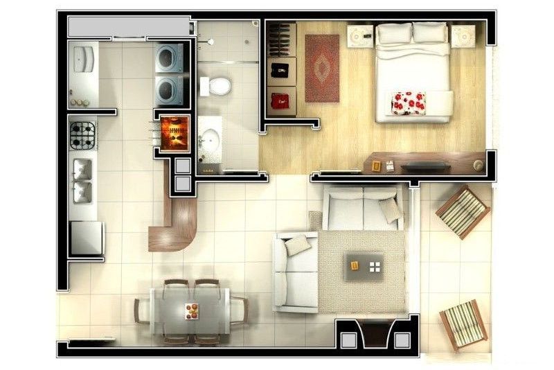 Apartamento de 1 quarto, 69m² no bairro Alpha ville, em Gramado | Eu Corretor