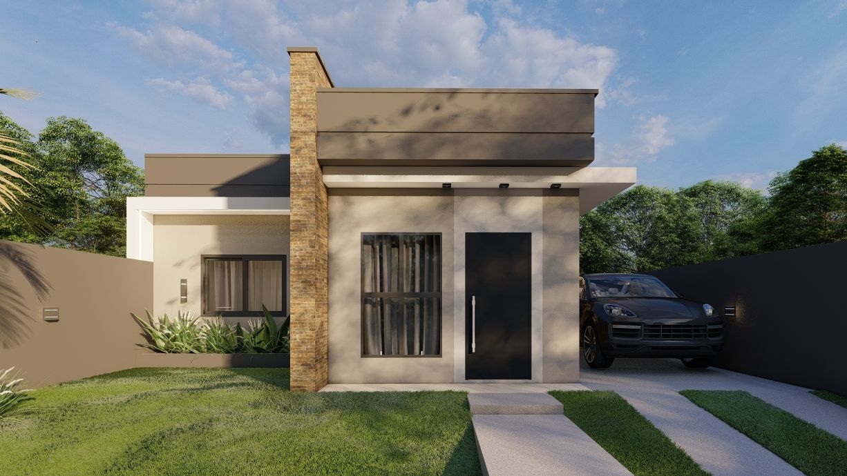 Casa, 2 quartos, 50 m² - Foto 1