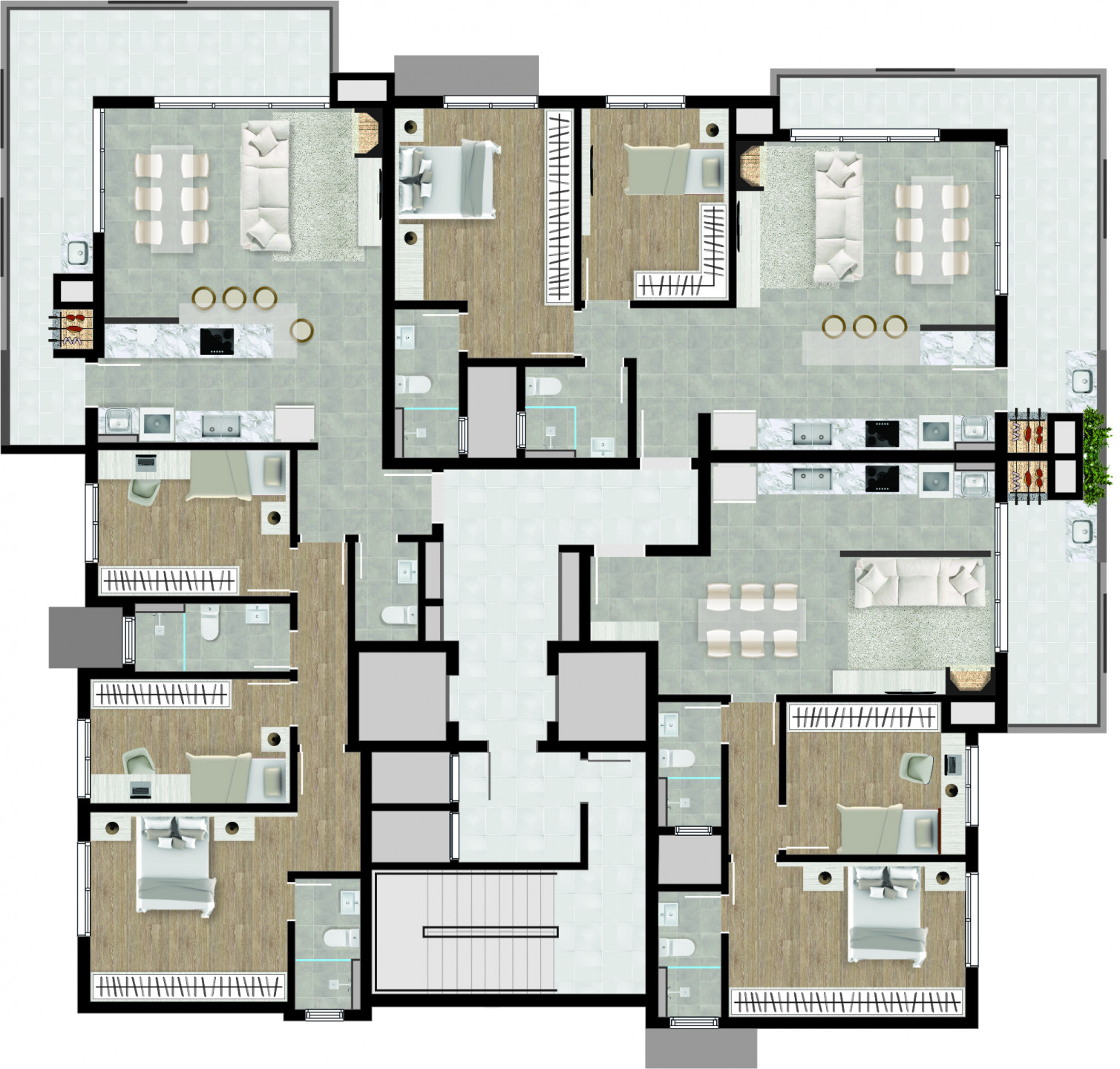 Apartamento, 3 quartos, 137 m² - Foto 5