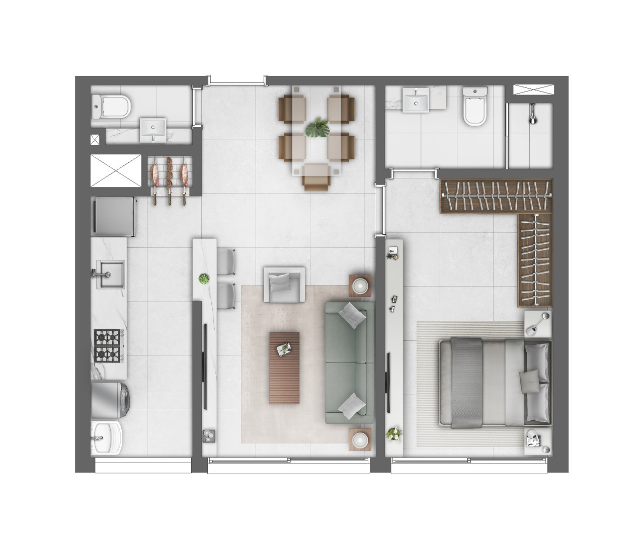 Apartamento de 2 quartos, 90m² no bairro Centro, em Torres | Eu Corretor