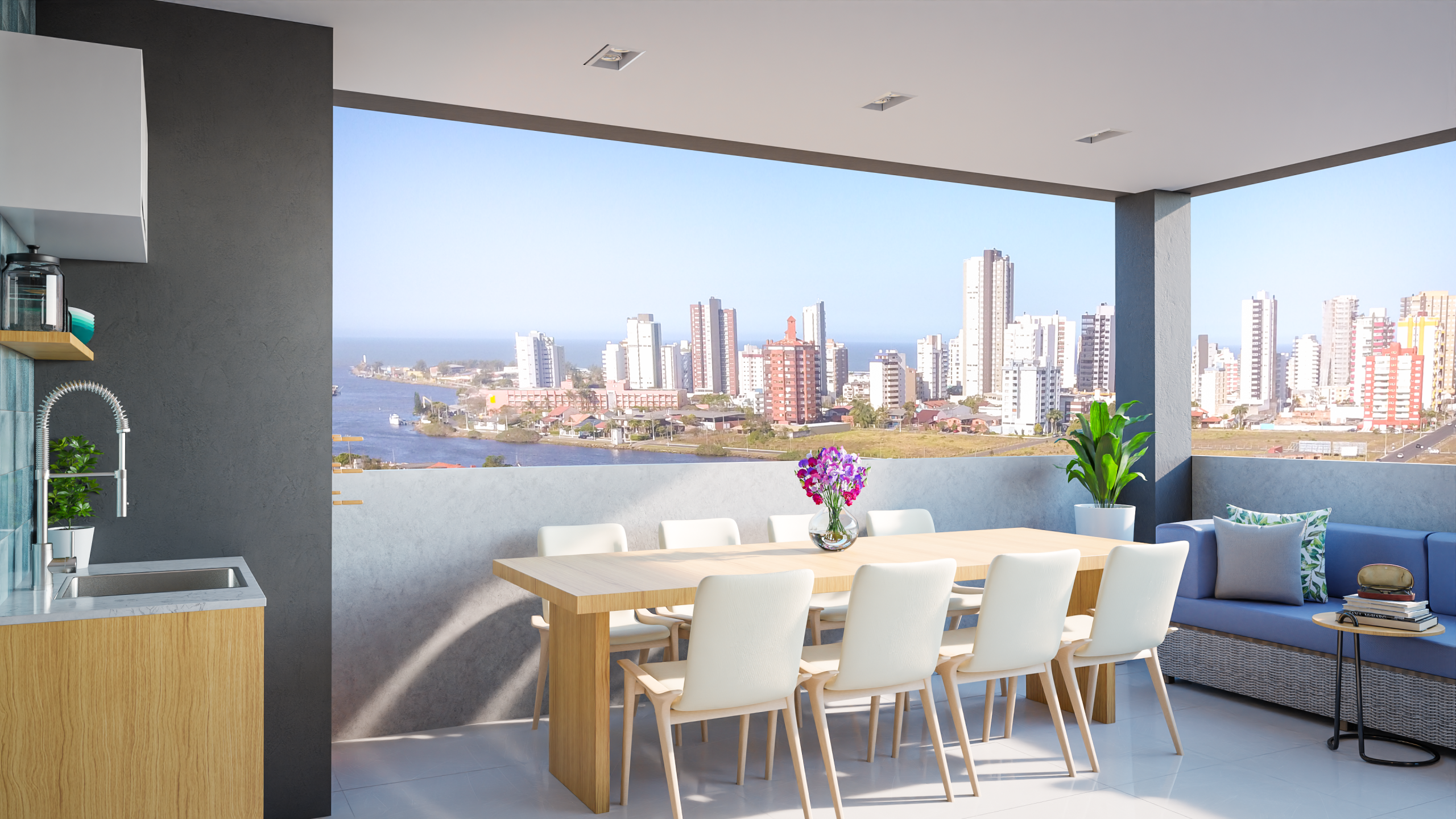 Apartamento à venda com 2 quartos, 81m² - Foto 2