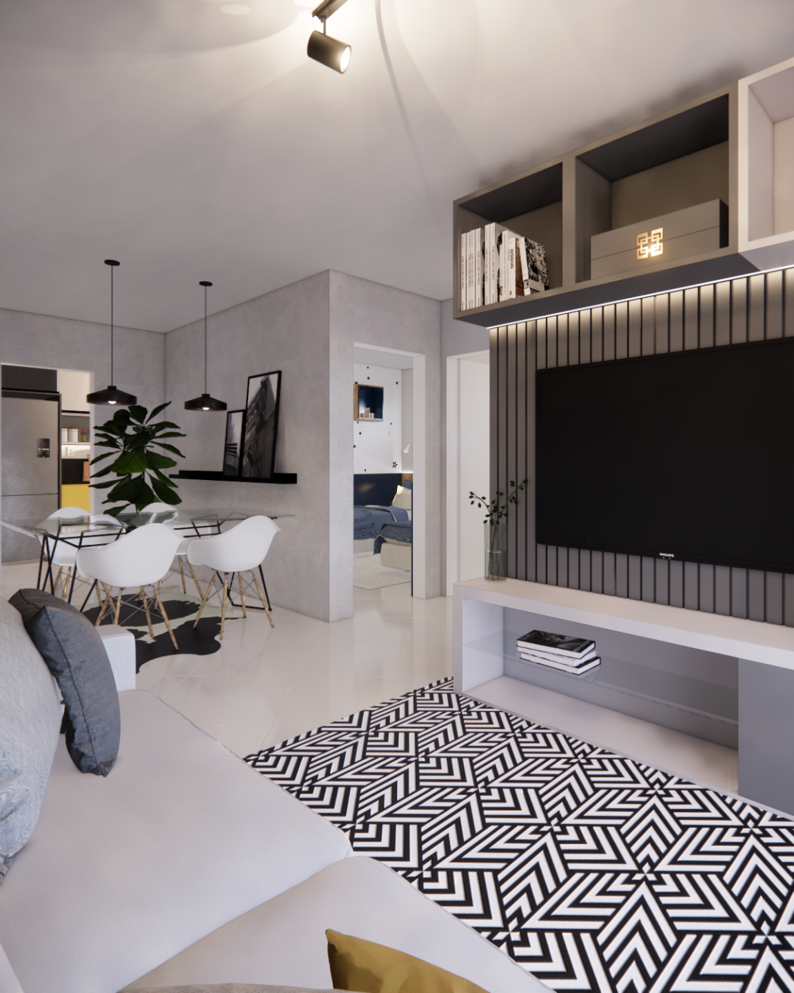 Apartamento, 2 quartos, 76 m² - Foto 98