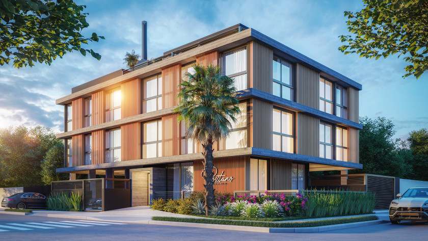 Apartamento à venda em torres, praia da cal, com 2 quartos, 